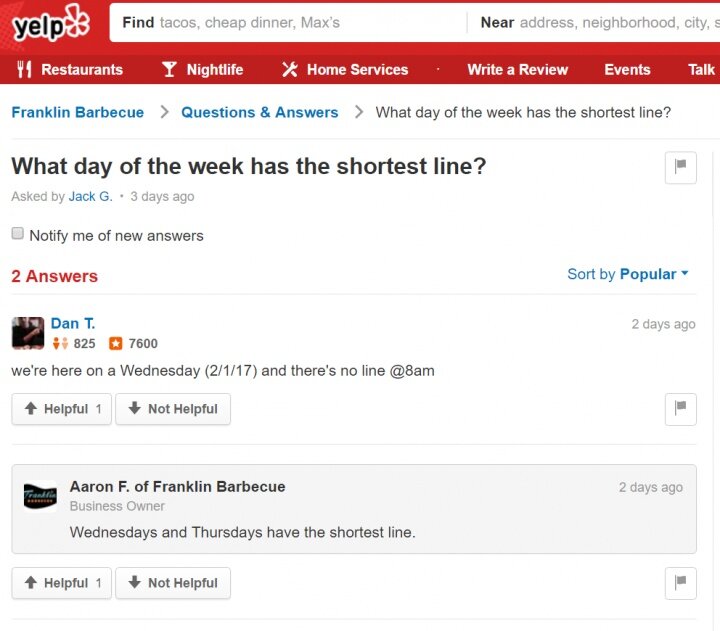 Franklin Barbecue Questions Answers What day of the week has the shortest line .jpg
